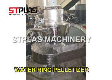 Système en plastique de pelletiseur d'anneau de l'eau de machine de granules pour la réutilisation de PE de pp