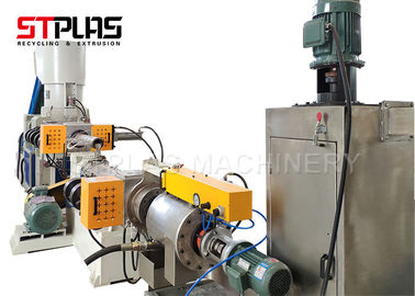 Machine de granulation en plastique simple de boudineuse à vis pour le matériel de PE de pp