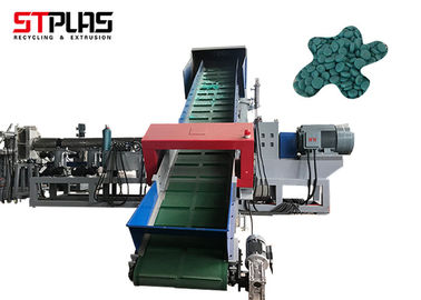 Extrudeuse en plastique de réutilisation en plastique à grande vitesse de granule de film de LDPE roulée par machine de granule