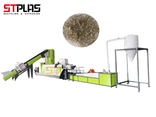 Machine de granulation de pelletisation en plastique humide de pe conviviale