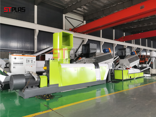Granulatoire en plastique de machine de pelletisation d'extrusion de bouteille de double station