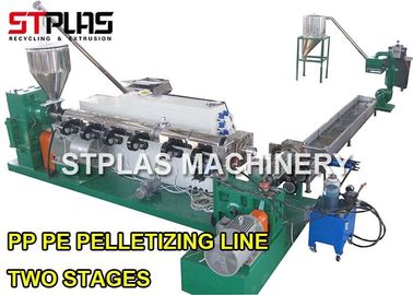 200-300kg/h Noodle type HDPE Plastic Recycling Pellet Machine Pelletizing Line For Milk Shampoo Bottles