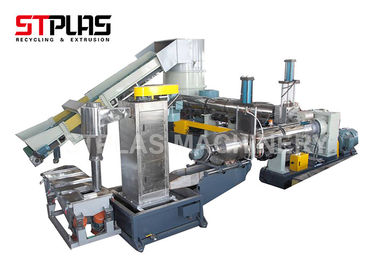 PE Waste Plastic Granules Making Machine , Large Granules Manufacturing Machine