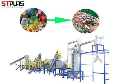plastique du HDPE 500kg/h lavant réutilisant l'équipement de lavage des bouteilles de HDPE de machine