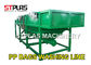 Plastique de sac du PE pp de LDPE lavant réutilisant la ligne de production à la machine avec le presse-fruits