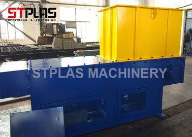 Machine en plastique de défibreur d'axe simple/machine chipper pour le pneu en caoutchouc de bouteille d'ANIMAL FAMILIER