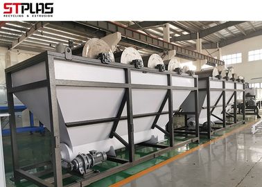 Machine à laver en plastique de déchets de plastique de machine de recyclage des déchets de garantie de 12 mois