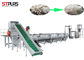 Machine à laver matérielle molle de plastique de feuille de réutilisation de PE complètement automatique de l'usine pp