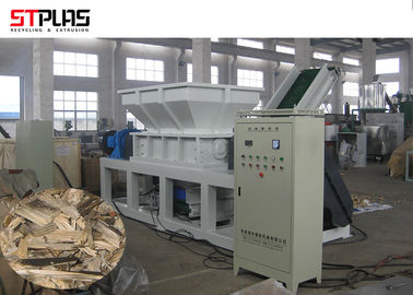 Défibreur en plastique de bouteille des lames D2 de défibreur d'axe en plastique à faible bruit de la machine deux