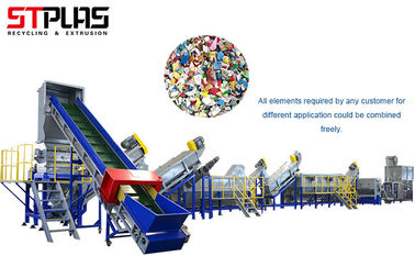 3000kg/plastique de H réutilisant l'équipement pour le matériel de PE de pp, économie d'énergie