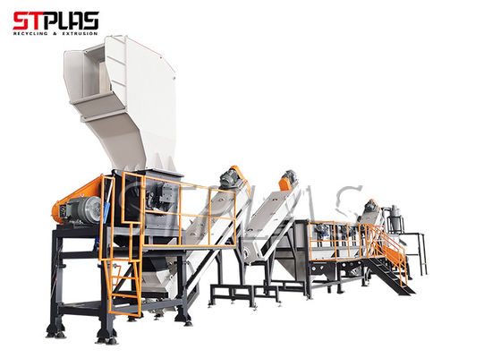 156kw 1000kg/h SUS304 ligne de lavage en PEHD pour fûts/bouteilles/bassins/fûts